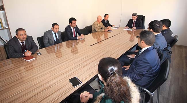 İlçelerde Uyuşturucu ve Bağımlılık İle Mücadele Toplantıları Yapıldı