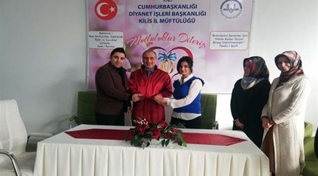 Kilis Müftülüğünde Resmi Nikah Merasimleri Devam Ediyor