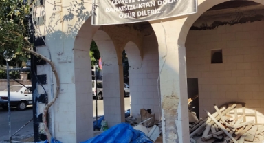 İtimat Eczanesinde Restorasyon Çalışmaları