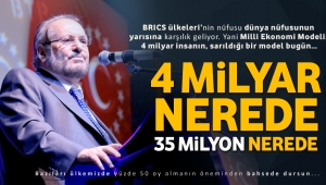 4 milyar nerede, 35 milyon nerede
