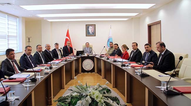 Üniversitede Güvenlik Toplantısı Gerçekleştirildi