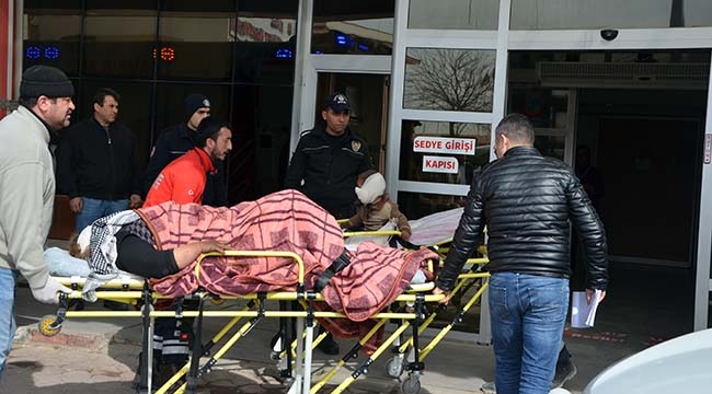 El Bab'da Siviller Yaralandı