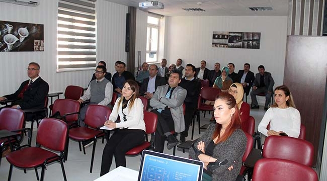 İl Sağlık Müdürlüğünde Eğitimler Sürüyor