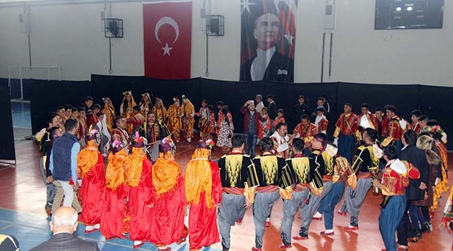 Kilis'te Kulüpler Arası Halk Oyunları Yarışması Düzenlendi