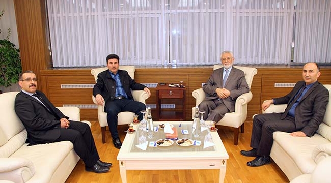 Rektör Karacoşkun’a Ziyaretler Sürüyor