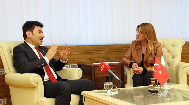 Rektör Karacoşkun TV 79 Kanalına Konuk Oldu