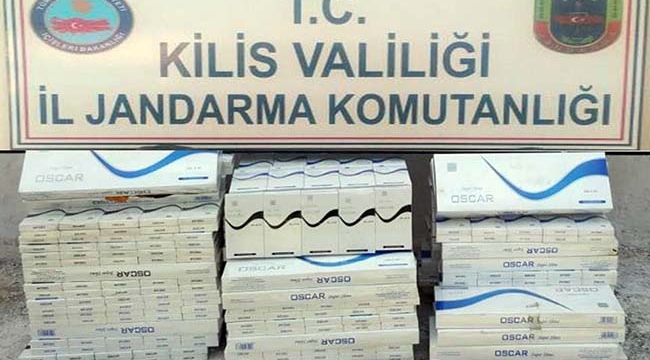 Kilis Kaçak Sigara Yakalandı