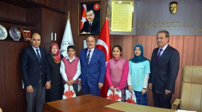 Kilis'te Öğrenciler Sağlıkta Yarıştı