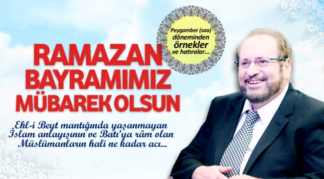 Ramazan Bayramımız mübarek olsun