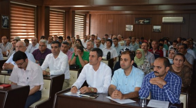 Alagöz Okul Müdürleri ile Toplantı Yaptı