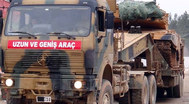 Kilis'te Askeri Hareketlilik