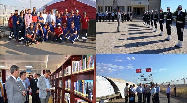 Vali Tekinarslan, Kurumlarda İncelemelerde Bulundu