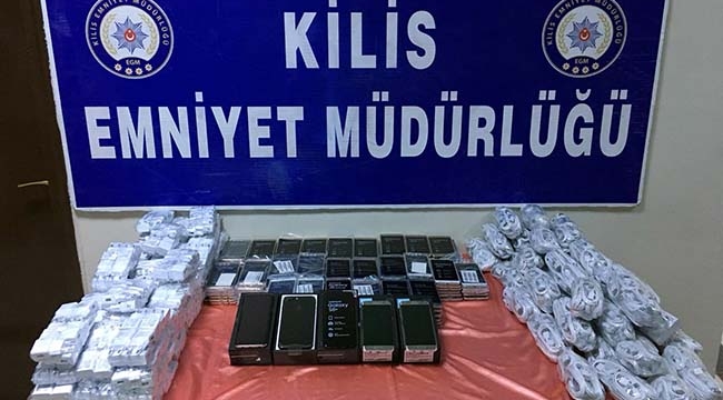 Kaçak Telefonlar Ele Geçirildi