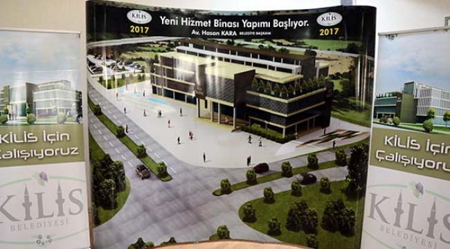Kilis Belediyesi Yeni Binasına 2018'de Kavuşacak