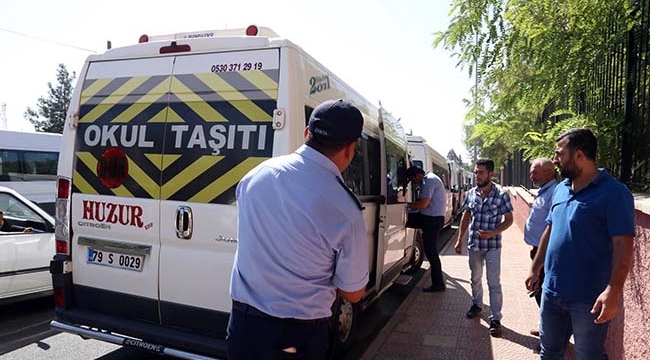 Kilis'te Öğrenci Servisleri Denetlendi