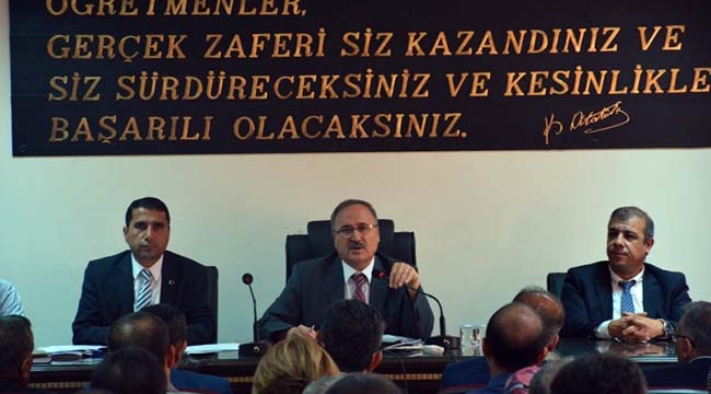 Alagöz, Okul Müdürleri ile Buluştu