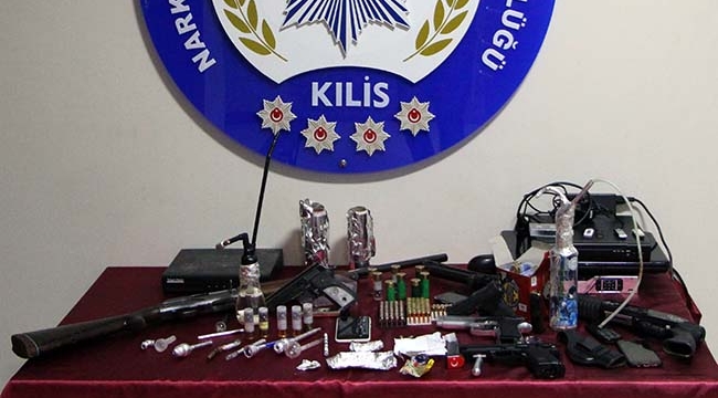 Kilis'te Uyuşturucu Operasyonu