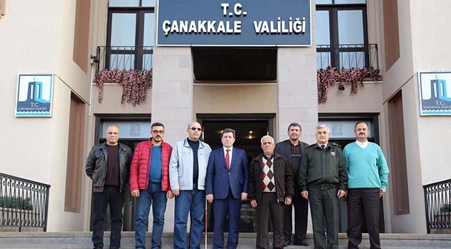 Kilis Şehit Aileleri ve Gaziler Derneği üyeleri Çanakkale'de!