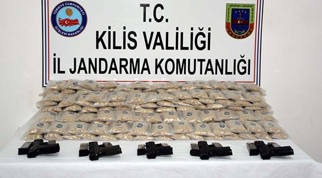 Kilis'te Bir Evde Binlerce Uyuşturucu Hap Bulundu