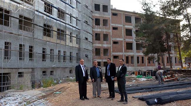 Kilis'te Okul İnşaatları İncelendi