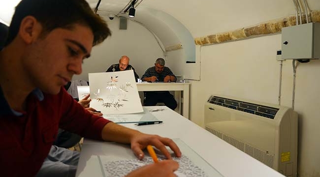 Kilis'te Tarihi Konak'ta Katı' Sanatı Kursu