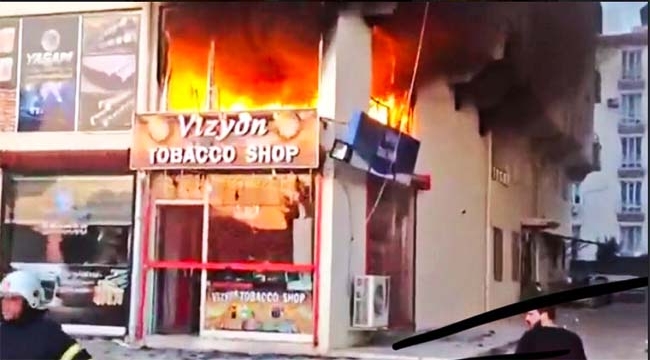 Kilis'te Yangın