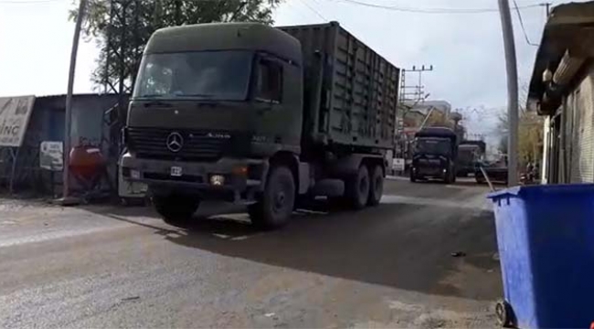 Kilis'te Askeri Hareketlilik Devam Ediyor