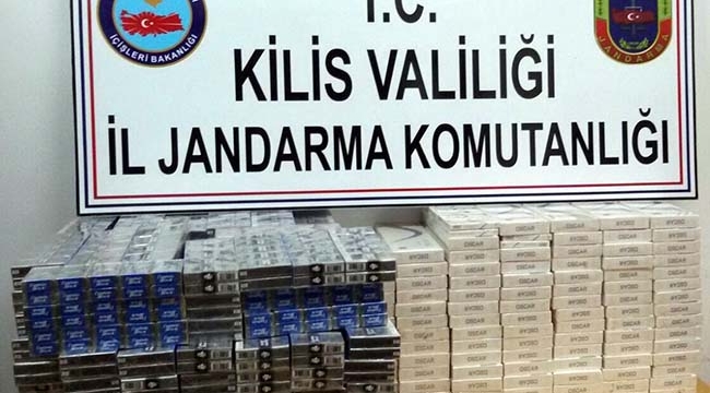Kilis'te Kaçak Sigara ve Akaryakıt Ele Geçirildi