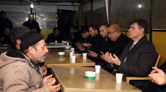 Feyzioğlu Taziye Evlerini Ziyaret Etti