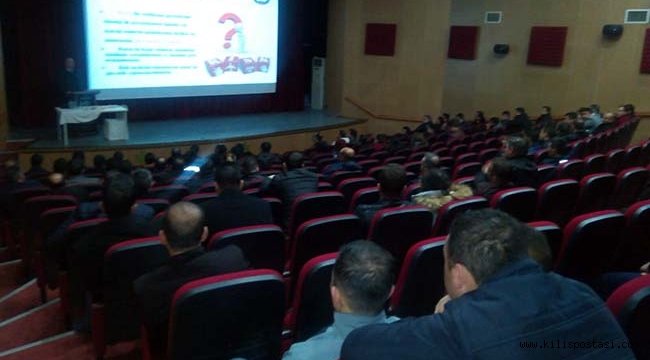 Kilis'te Özel Güvenlik Görevlilerine Eğitim Verildi