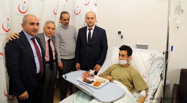 Kilis'te Yaralı Askerlere Yemek İkramı