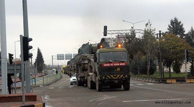 Kilis'ten Sınıra Büyük Sevkiyat