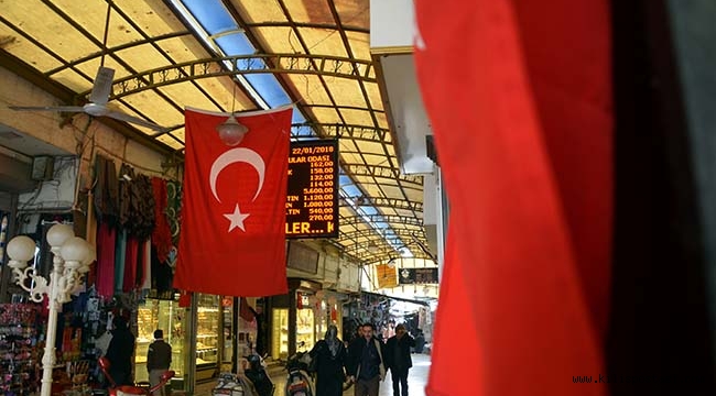 Kilis, Türk Bayrakları ile Bezendi