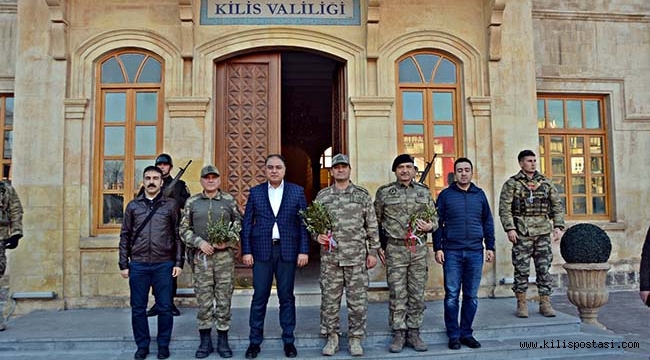 Korgeneral Temel, Kilis Valiliğini Ziyaret Etti