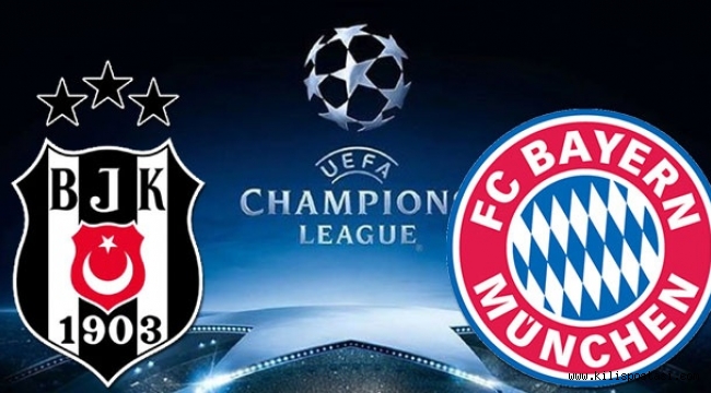 Beşiktaş, Bayern Münih'i konuk ediyor.