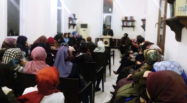 Kilis'te Kıraathane Sohbetleri Devam Ediyor