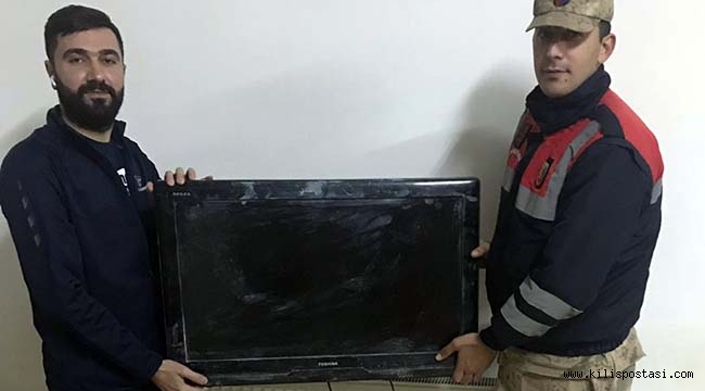 Televizyon Hırsızı Jandarmadan Kaçamadı