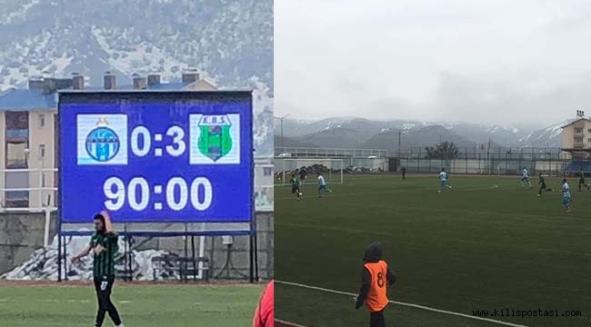 Kilis Belediyespor'dan Muhteşem Galibiyet
