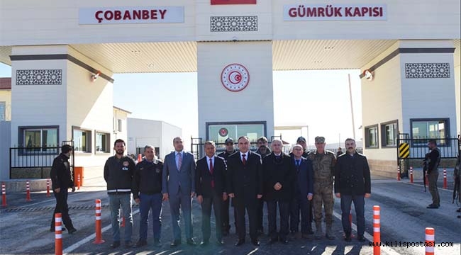 Vali Soytürk, Çobanbey Sınır Kapısında!