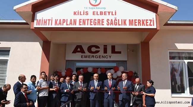 Elbeyli'de Sağlık Merkezi Törenle Açıldı