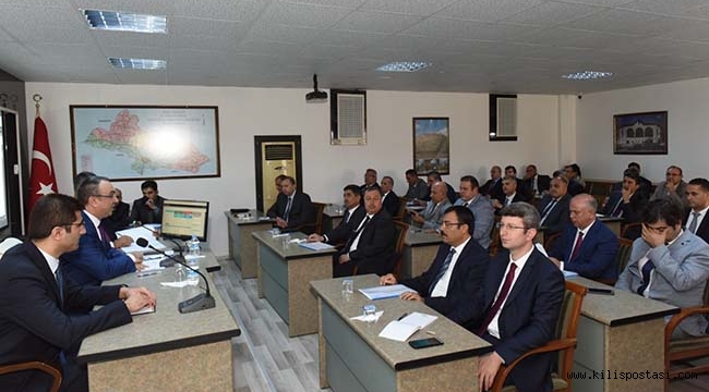 İl Koordinasyon Kurulu Toplantısı Yapıldı