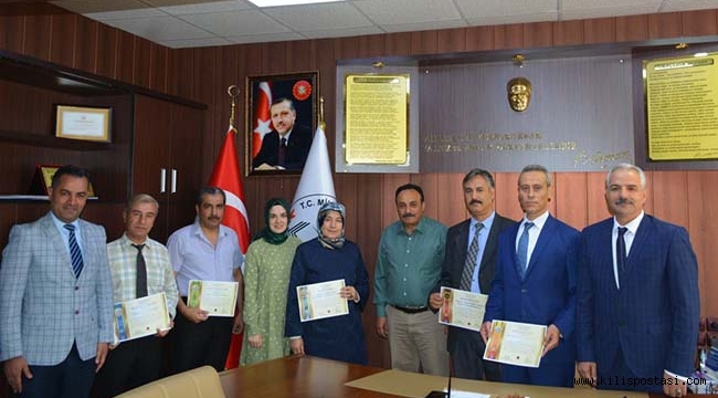 Kilis'te 5 Okula KTS Başarı Belgesi Verildi