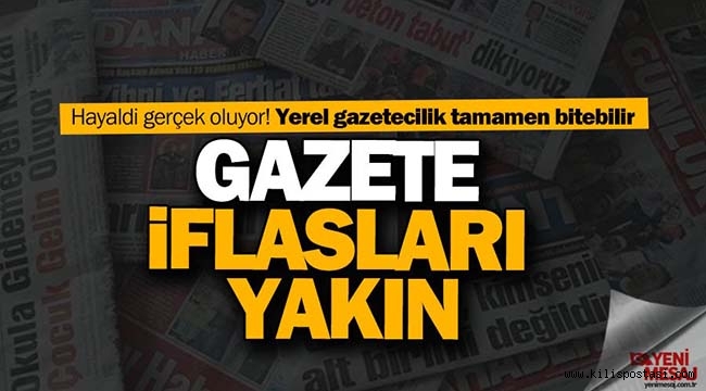 Yerel Gazetecilik Tamamen Bitebilir