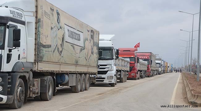 Kilis'te Sınır Kapılarında Geçişler Durduruldu