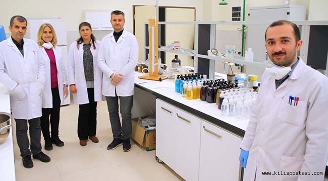 KİYÜ Coronavirüse Karşı Kendi Ürettiği Dezenfektanları Kullanıyor