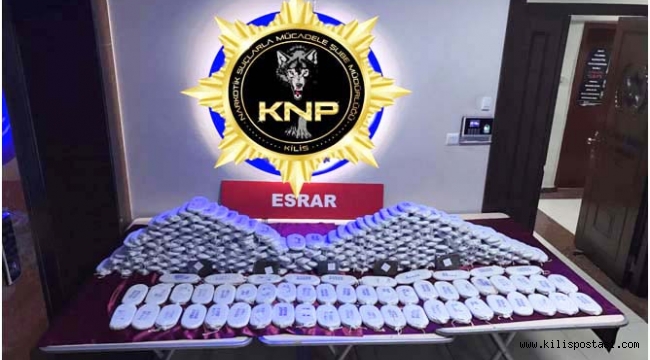 Kilis'te Esrar Operasyonu