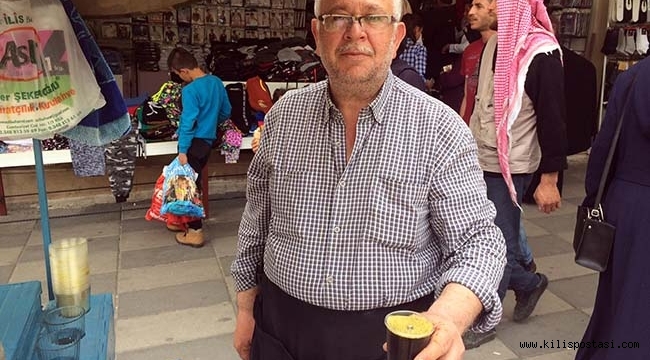 Kilis'te Şerbet Sezonu Başladı