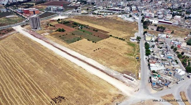 Kilis'te Yeni Yol Açma Çalışmaları Sürüyor