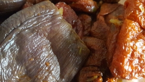 KURU PATLICAN BİBER DOLMASI