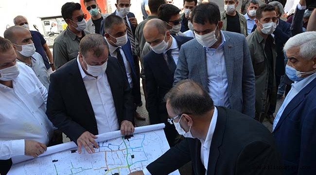 Bakan Kurum Kilis'e Geldi